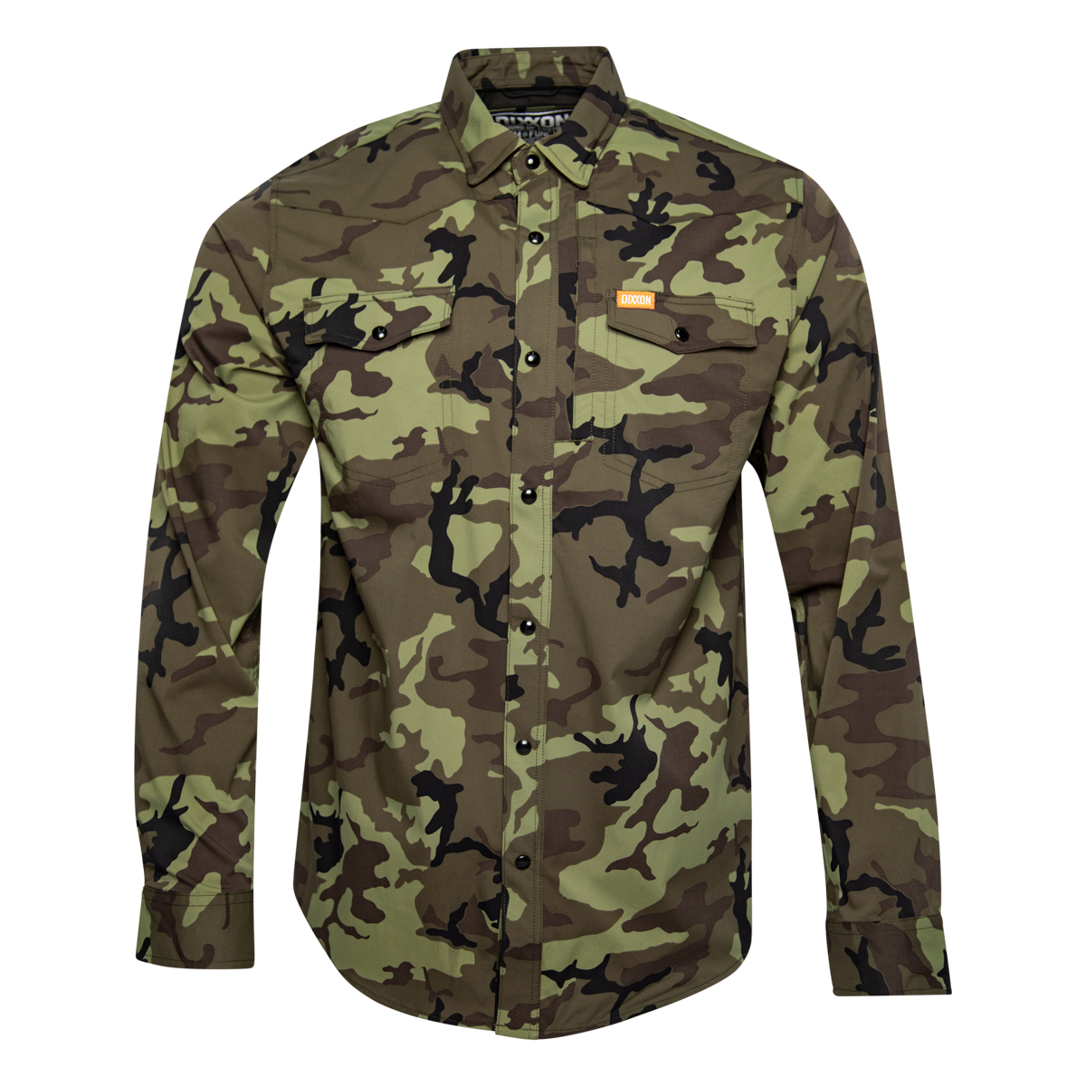 Outdoorsman Long Sleeve - Green Camo – Dixxon Flannel Australia