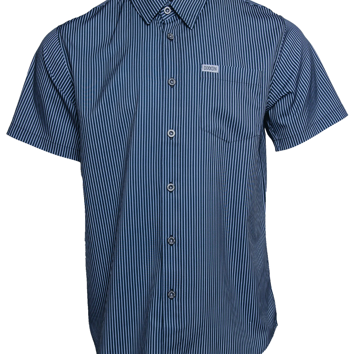 Benny Triple Stripe Short Sleeve - Blue – Dixxon Flannel Australia