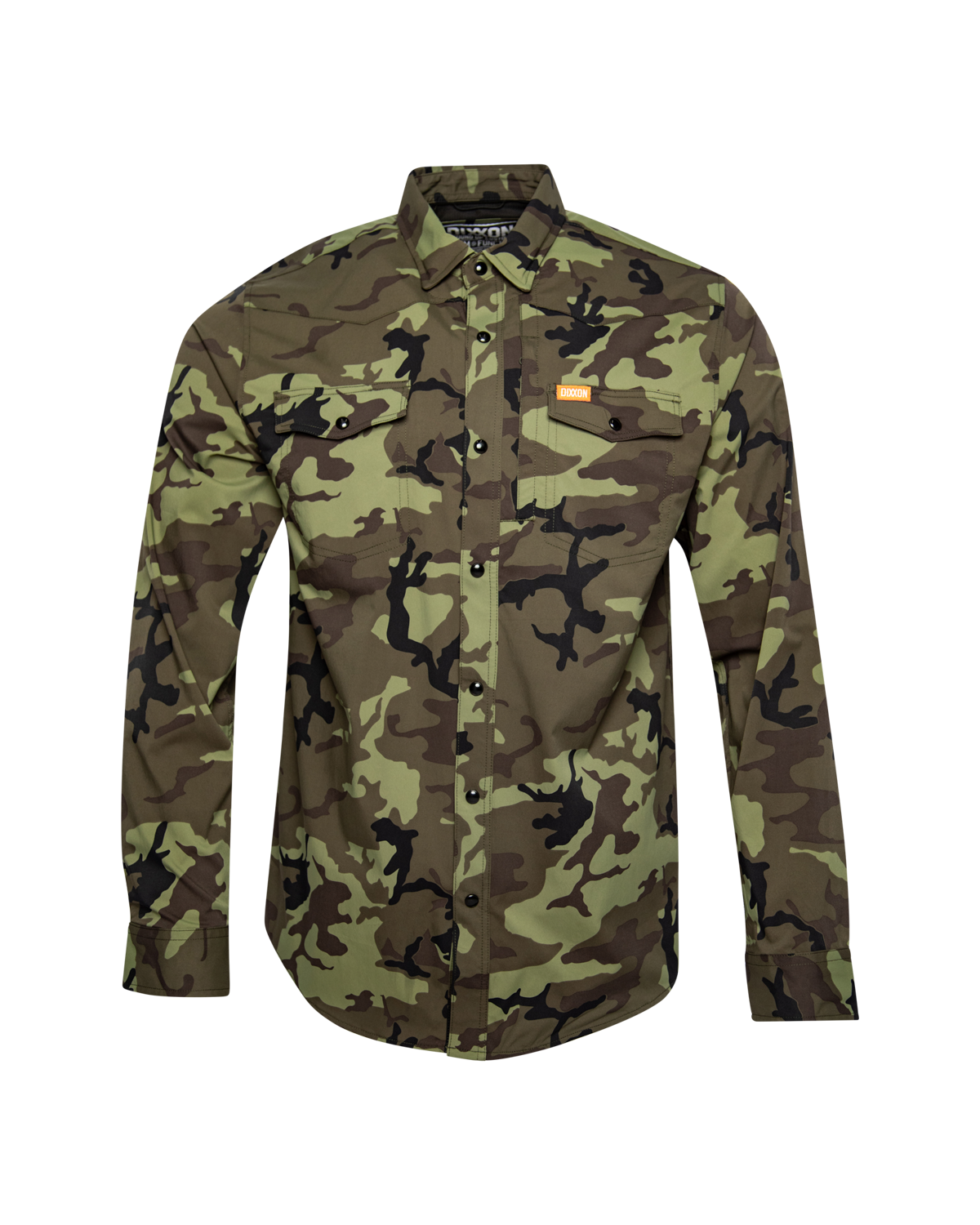 Outdoorsman Long Sleeve - Green Camo – Dixxon Flannel Australia