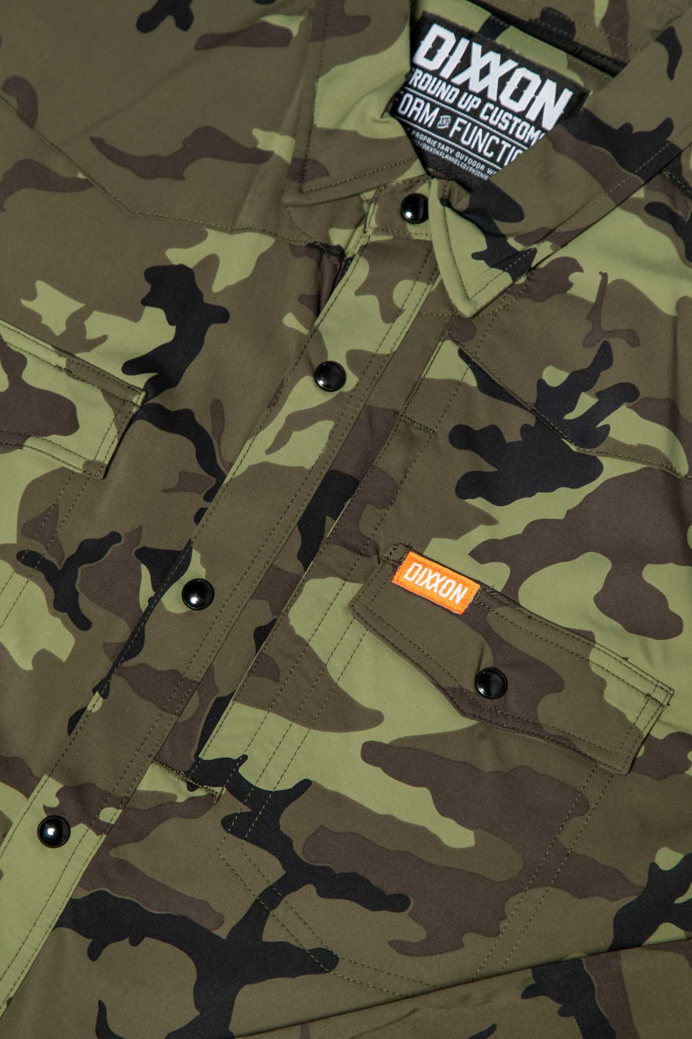 Outdoorsman Long Sleeve - Green Camo – Dixxon Flannel Australia