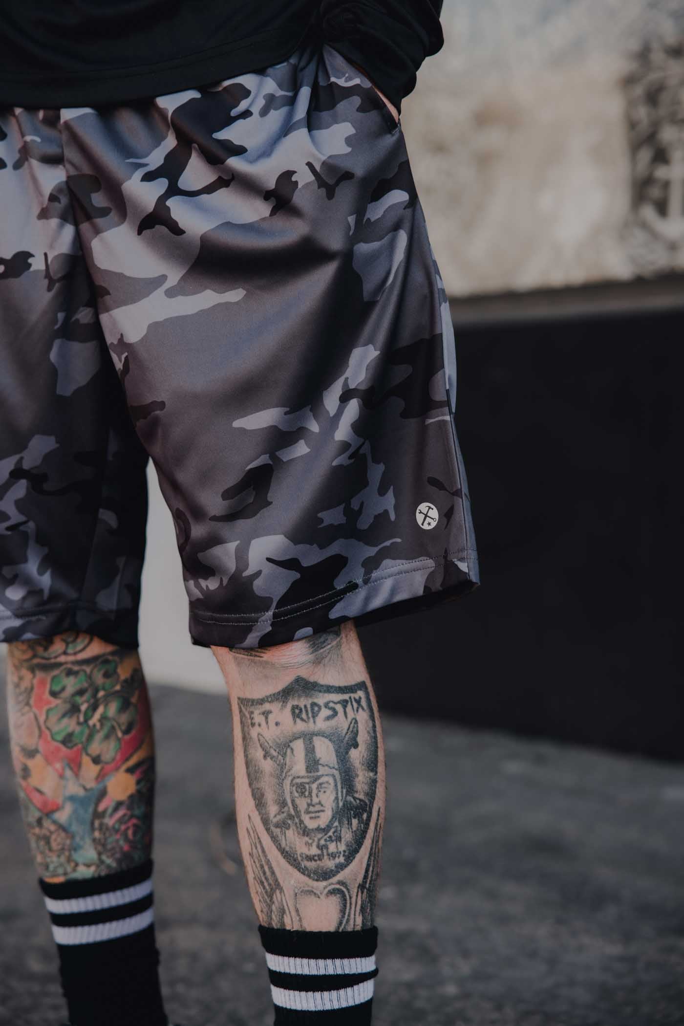 Overtime Shorts - Black Camo – Dixxon Flannel Australia