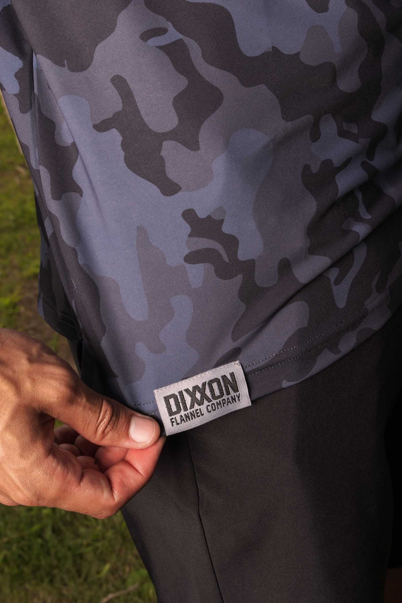 Party Polo - Black Camo – Dixxon Flannel Australia