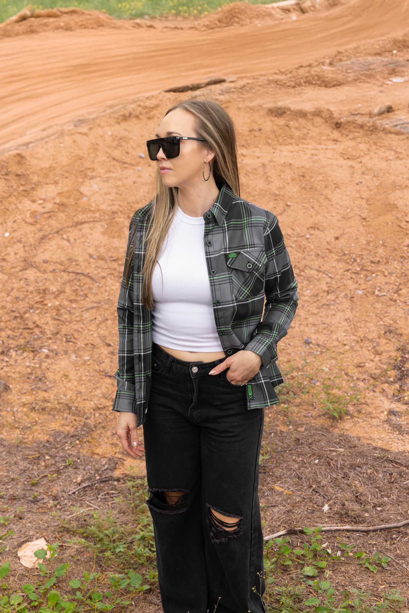 The Ghost Ride - Brian Deegan Women's Flannel – Dixxon Flannel