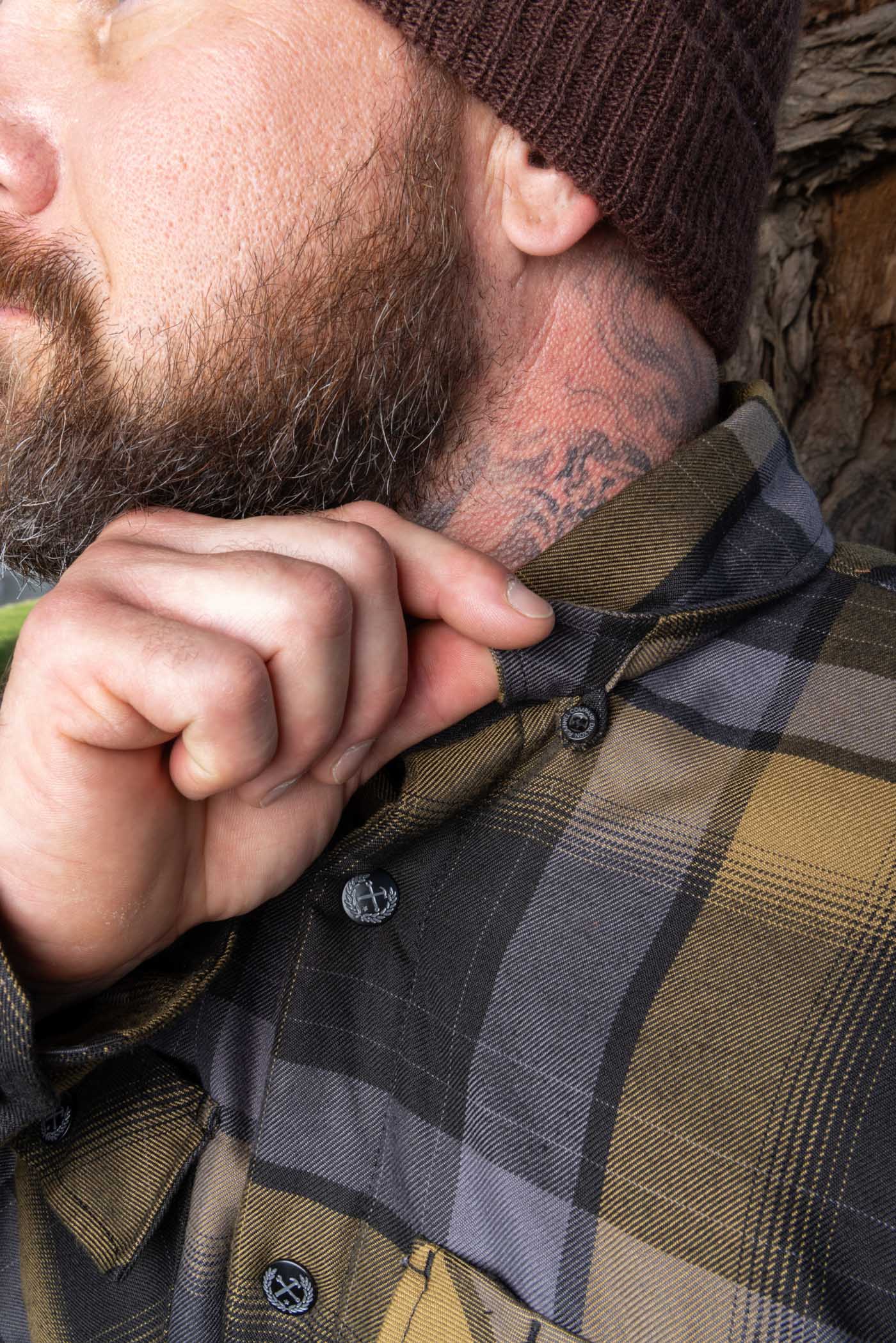Knox Sherpa Lined Flannel Jacket – Dixxon Flannel Australia