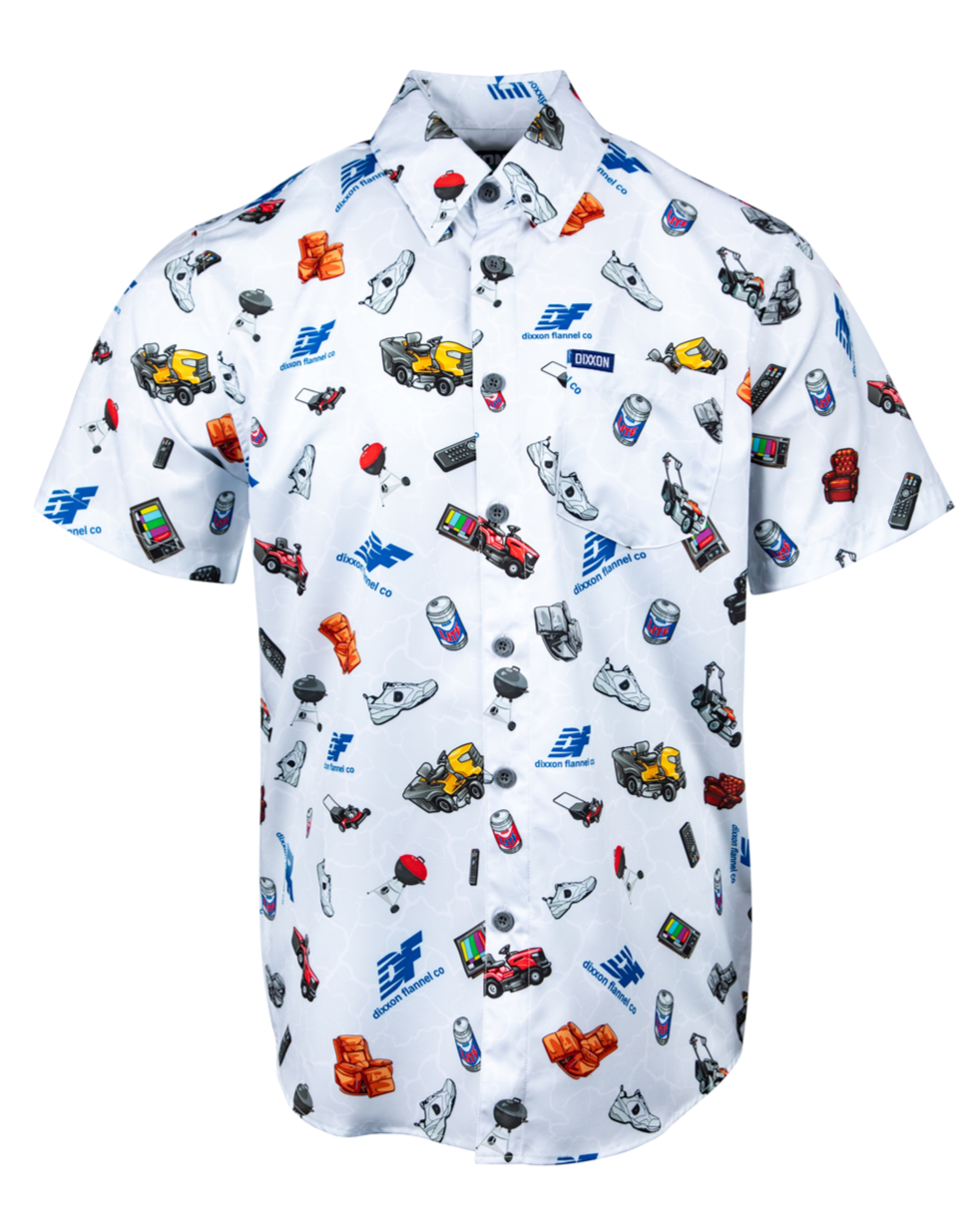 The Dad Life Short Sleeve Party Shirt – Dixxon Flannel Australia