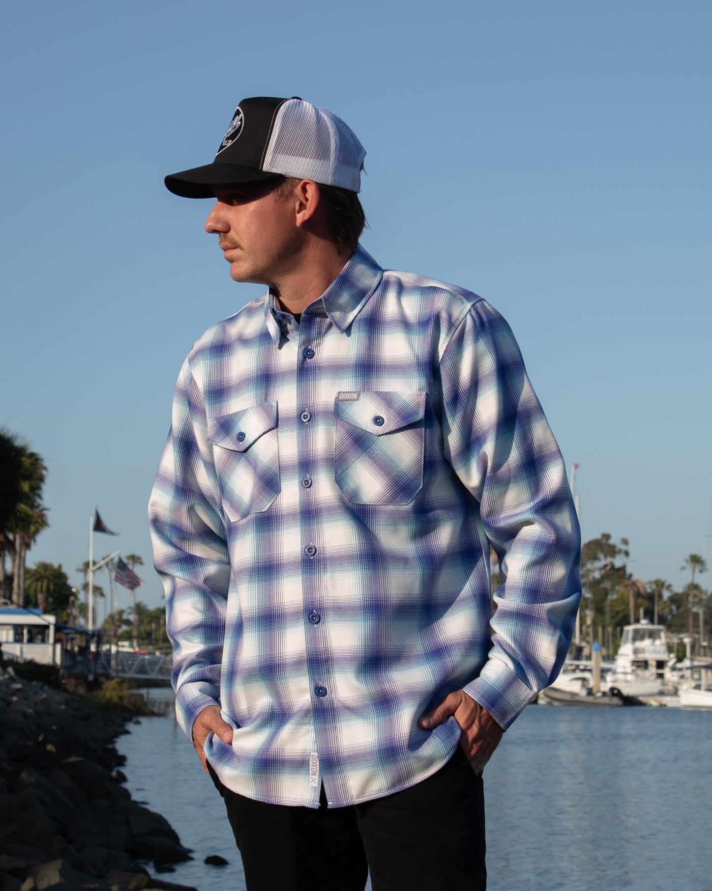 メンズウェア GOOLD GOLF ROCKERS PREMIUM FLANNEL CHECK Gulf Stream Waters Flannel – Dixxon Flannel Australia