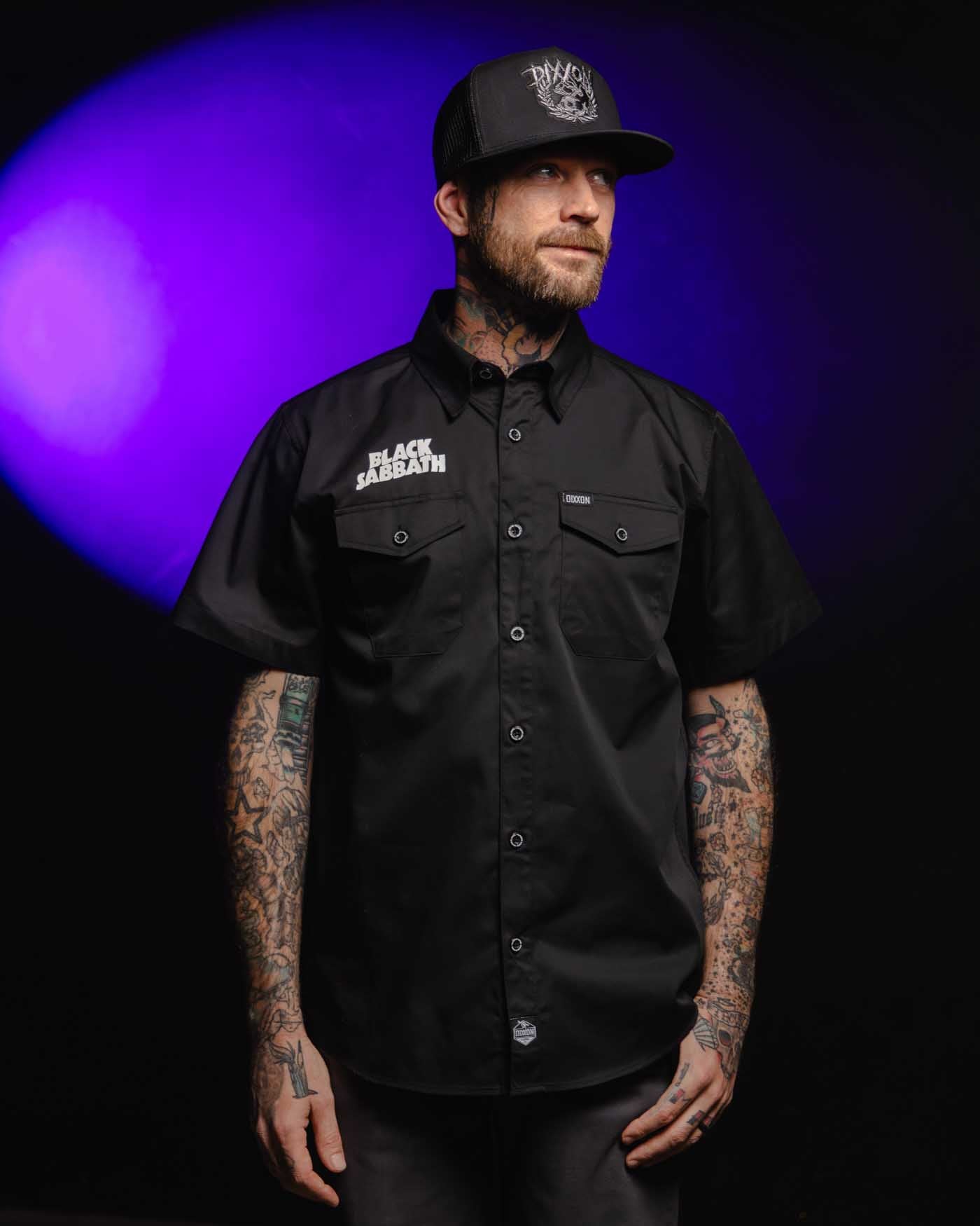 Black Sabbath Workforce Short Sleeve- Black – Dixxon Flannel Australia