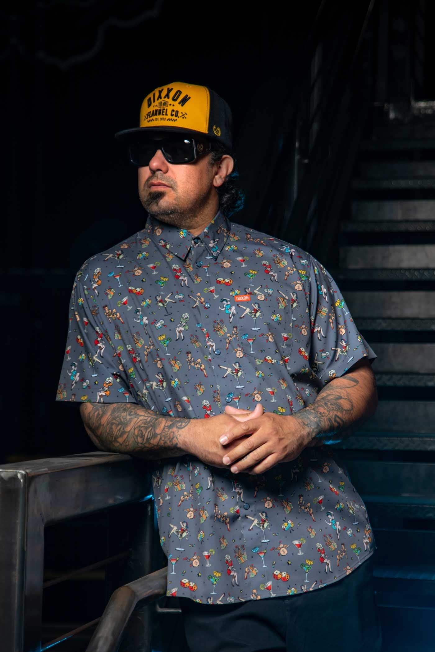 Mans Ruin Short Sleeve Party Shirt – Dixxon Flannel Australia