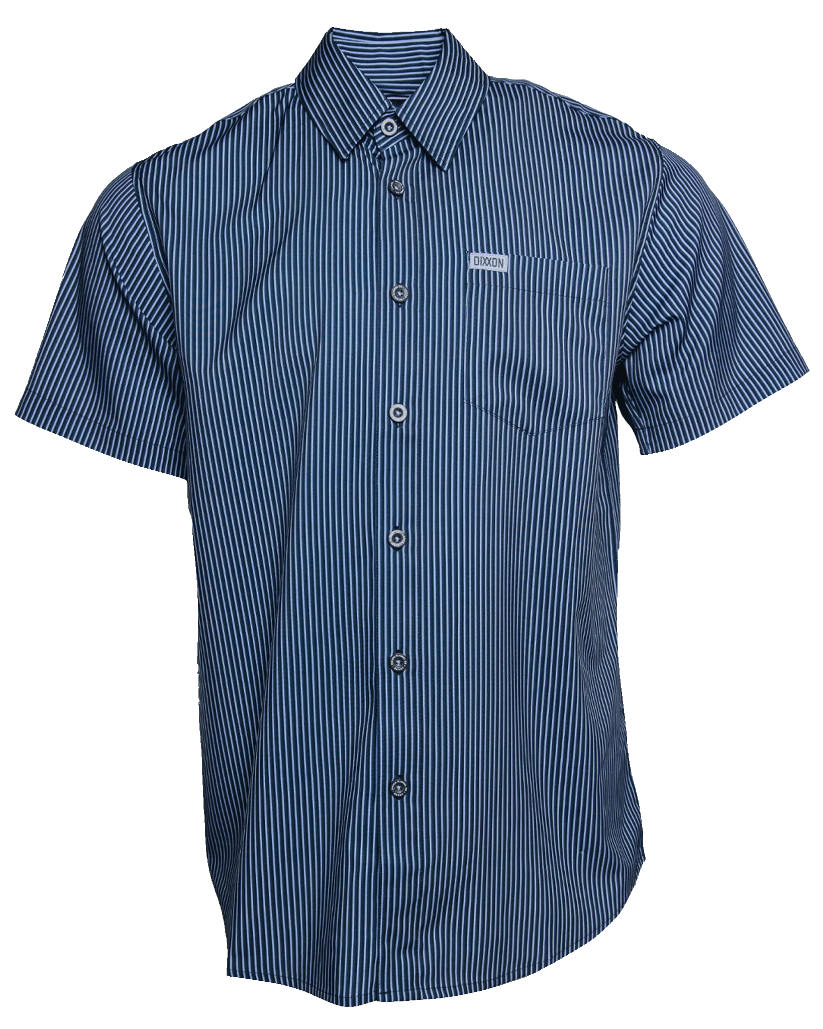 Benny Triple Stripe Short Sleeve - Blue – Dixxon Flannel Australia