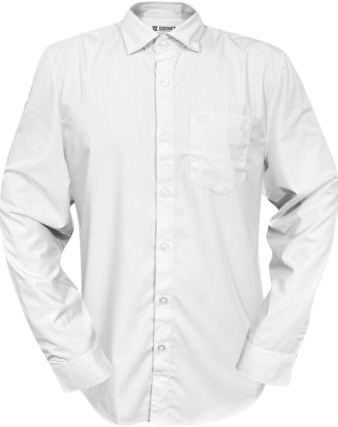White Bamboo Dress Shirt